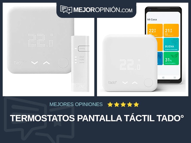 Termostatos Pantalla táctil tado°