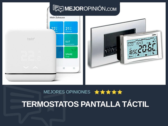 Termostatos Pantalla táctil