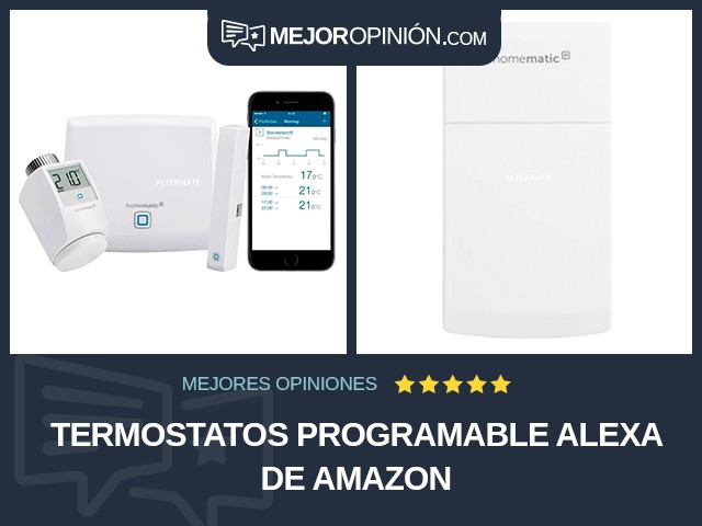 Termostatos Programable Alexa de Amazon