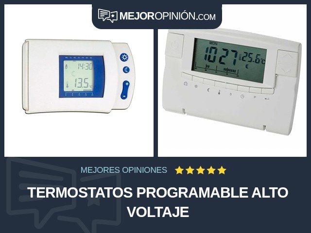 Termostatos Programable Alto voltaje