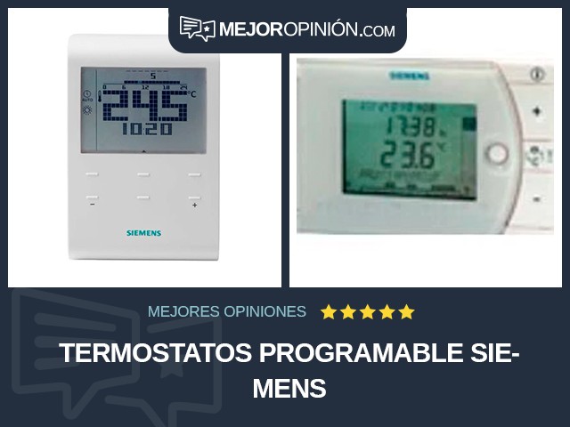 Termostatos Programable Siemens