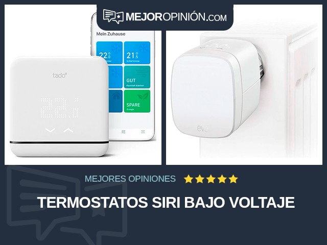 Termostatos Siri Bajo voltaje