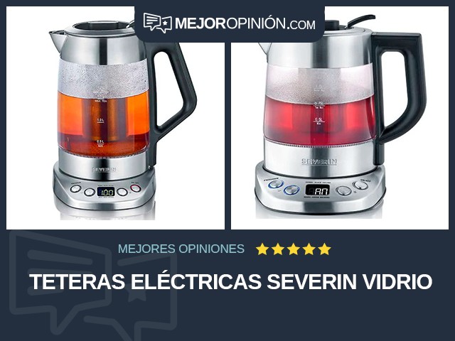 Teteras eléctricas SEVERIN Vidrio