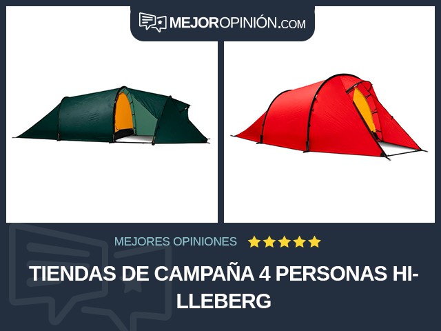 Tiendas de campaña 4 personas Hilleberg