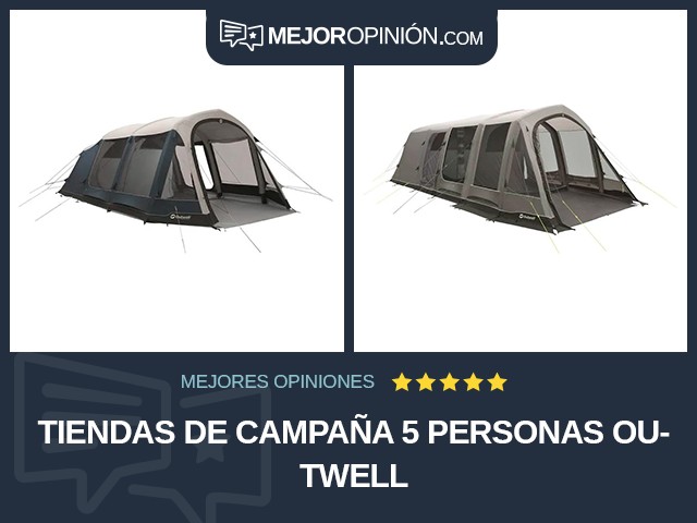 Tiendas de campaña 5 personas Outwell