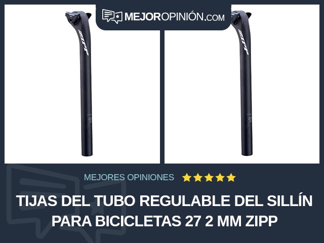 Tijas del tubo regulable del sillín para bicicletas 27 2 mm Zipp