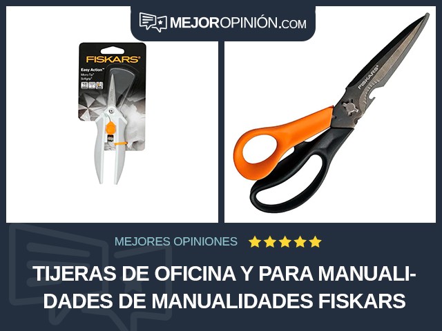 Tijeras de oficina y para manualidades De manualidades Fiskars