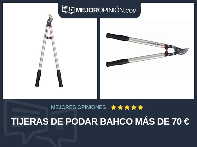 Tijeras de podar Bahco Más de 70 €