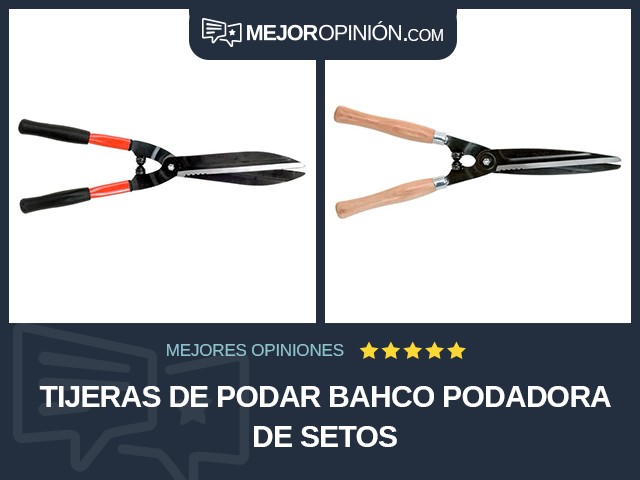 Tijeras de podar Bahco Podadora de setos