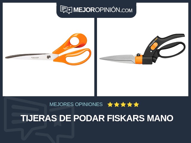 Tijeras de podar Fiskars Mano