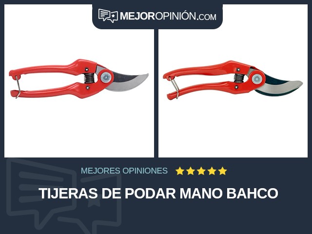 Tijeras de podar Mano Bahco