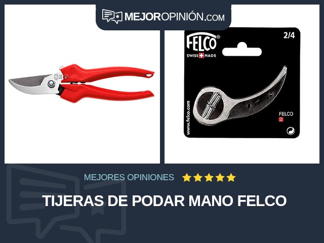 Tijeras de podar Mano FELCO