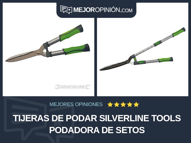 Tijeras de podar Silverline Tools Podadora de setos