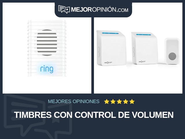 Timbres Con control de volumen