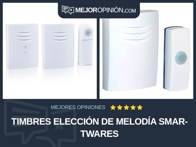 Timbres Elección de melodía Smartwares