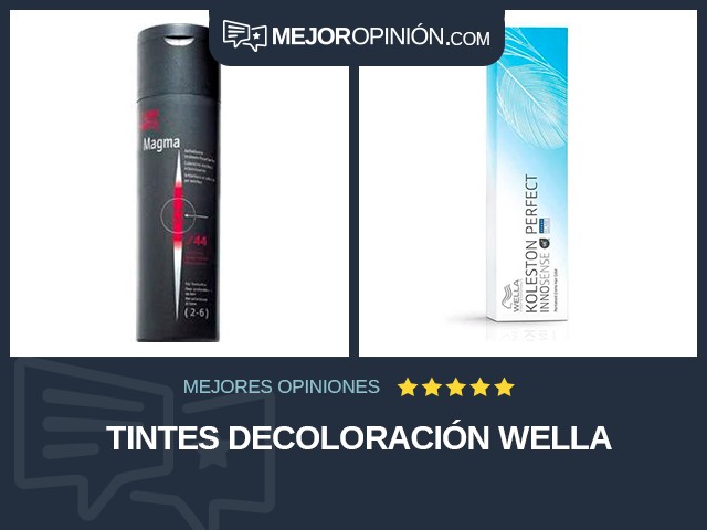 Tintes Decoloración Wella