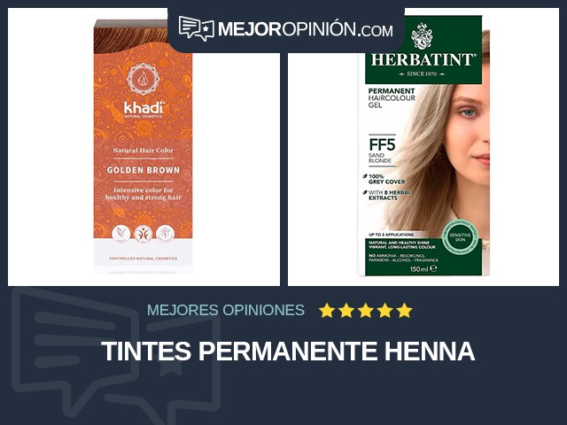 Tintes Permanente Henna