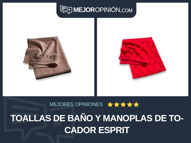 Toallas de baño y manoplas De tocador Esprit