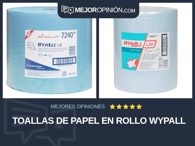 Toallas de papel En rollo Wypall