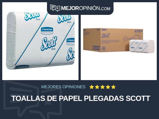 Toallas de papel Plegadas Scott