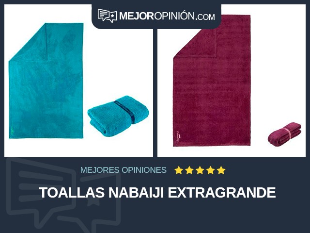 Toallas Nabaiji Extragrande