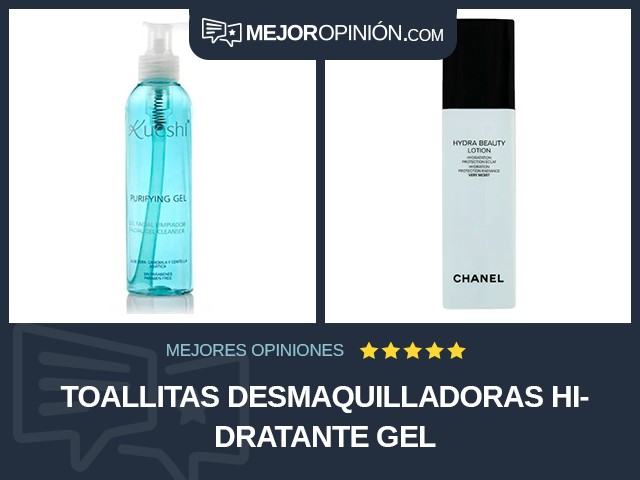 Toallitas desmaquilladoras Hidratante Gel