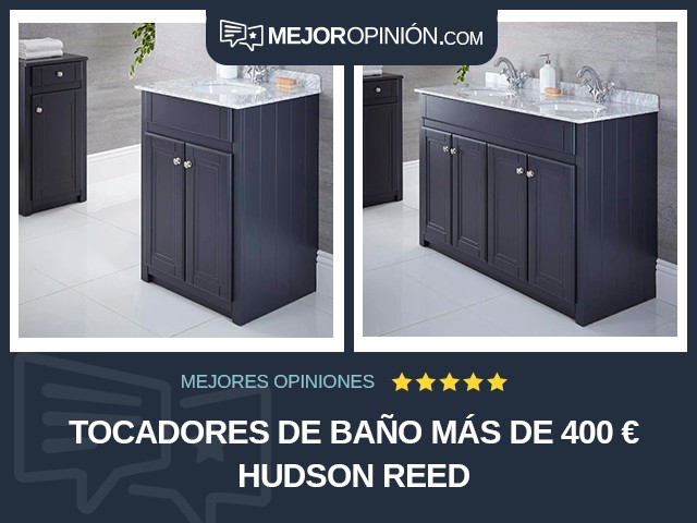 Tocadores de baño Más de 400 € Hudson Reed