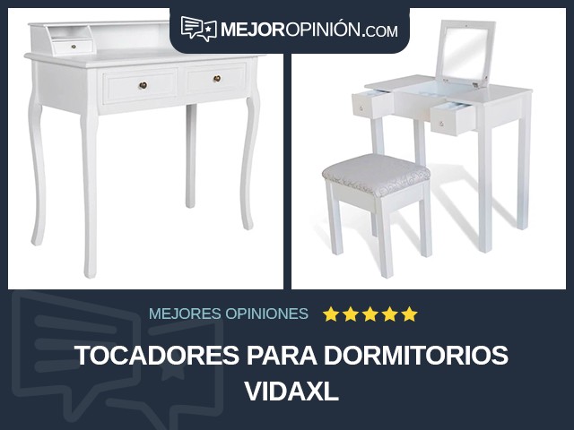 Tocadores para dormitorios vidaXL