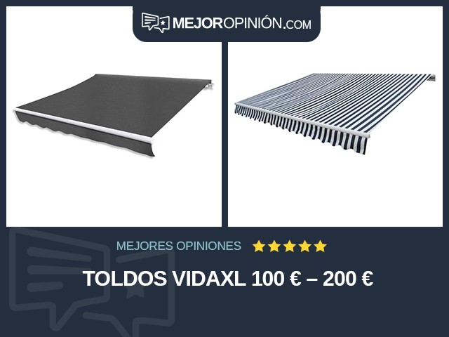 Toldos vidaXL 100 € – 200 €