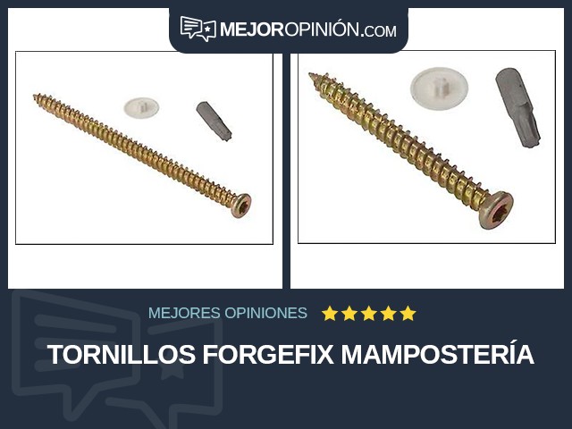 Tornillos ForgeFix Mampostería