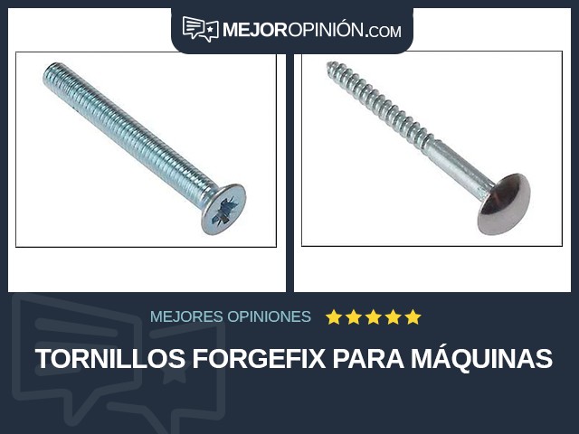 Tornillos ForgeFix Para máquinas