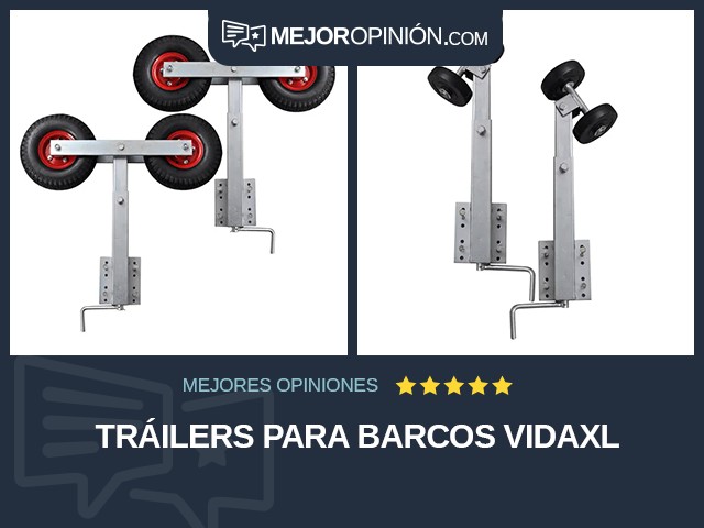 Tráilers para barcos vidaXL