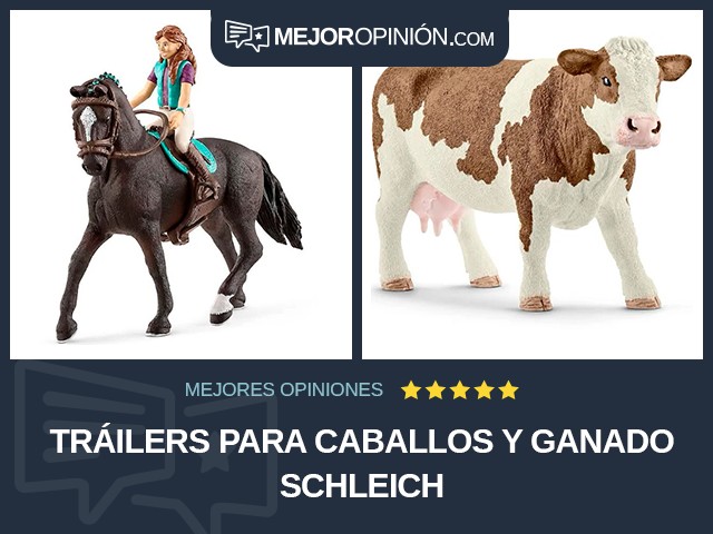 Tráilers para caballos y ganado Schleich