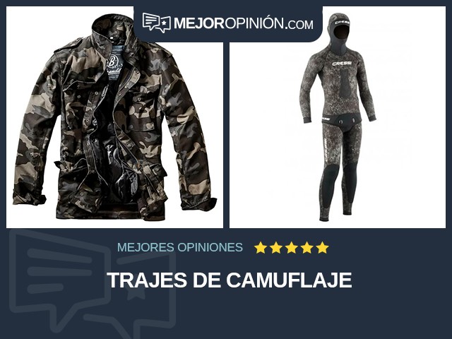 Trajes de camuflaje