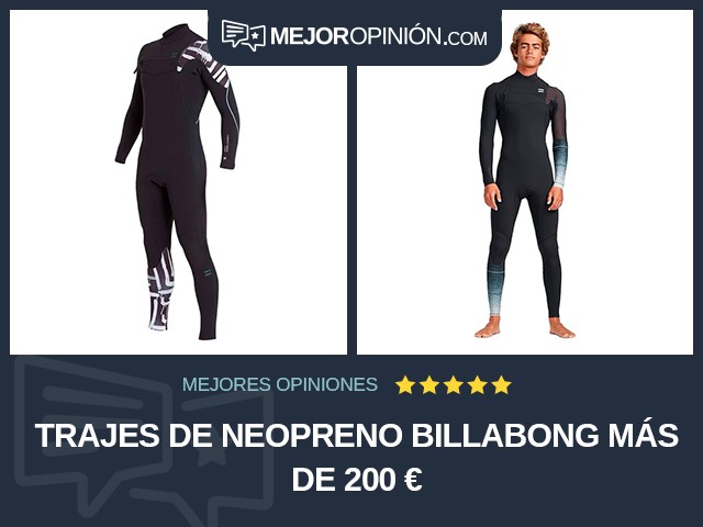 Trajes de neopreno Billabong Más de 200 €