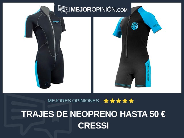 Trajes de neopreno Hasta 50 € Cressi