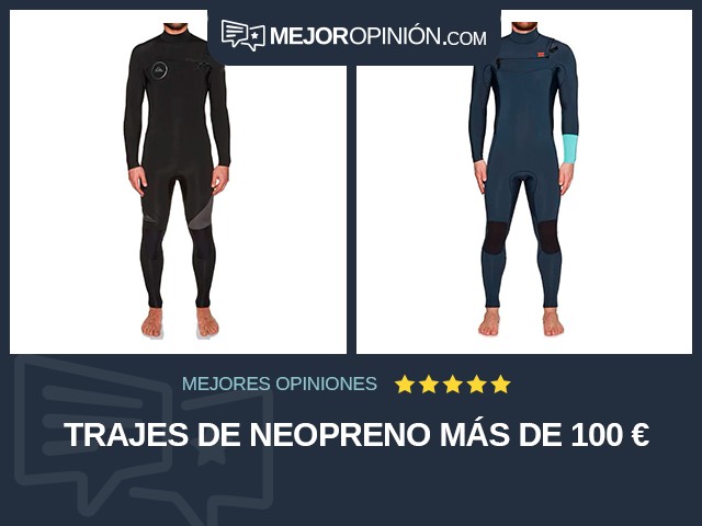 Trajes de neopreno Más de 100 €