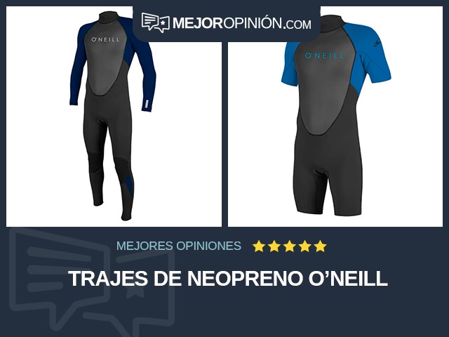 Trajes de neopreno O'Neill