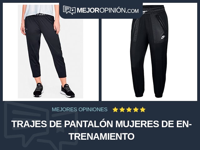 Trajes de pantalón Mujeres De entrenamiento