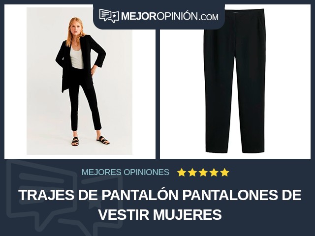 Trajes de pantalón Pantalones de vestir Mujeres