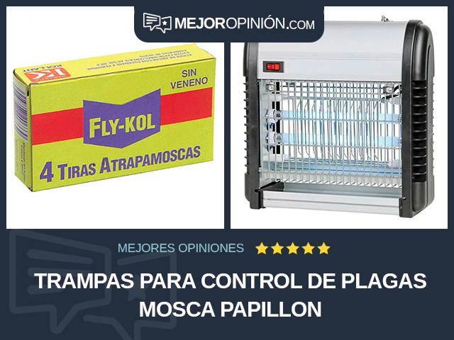 Trampas para control de plagas Mosca Papillon