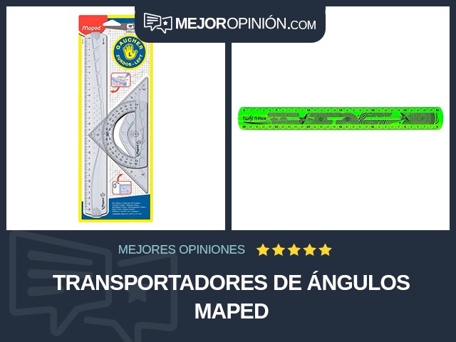 Transportadores de ángulos Maped