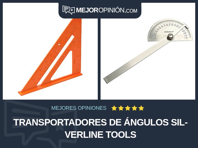 Transportadores de ángulos Silverline Tools