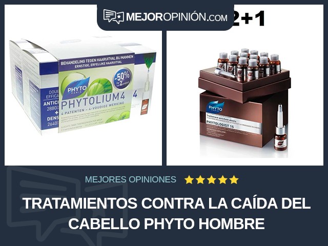 Tratamientos contra la caída del cabello PHYTO Hombre