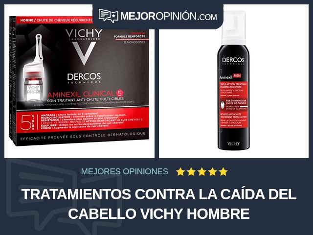 Tratamientos contra la caída del cabello Vichy Hombre