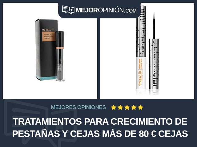 Tratamientos para crecimiento de pestañas y cejas Más de 80 € Cejas