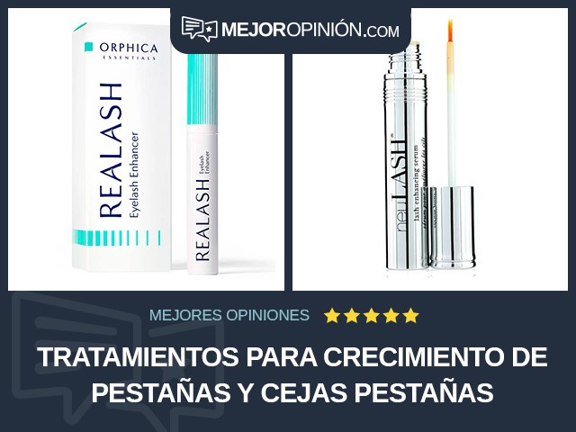 Tratamientos para crecimiento de pestañas y cejas Pestañas