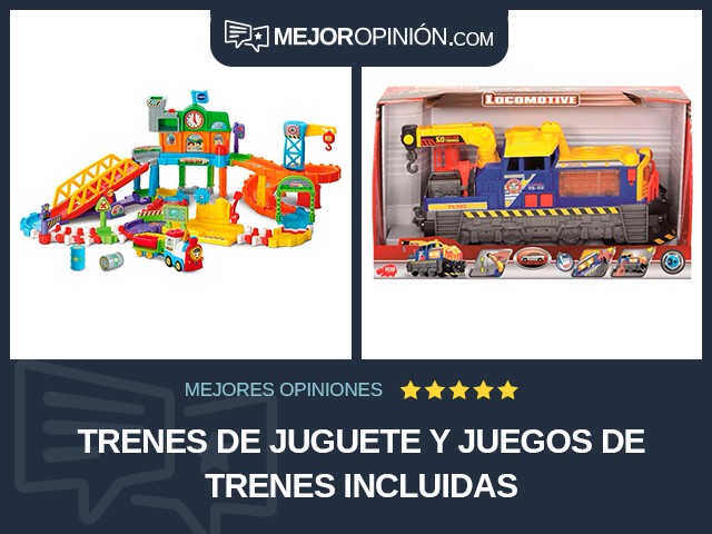 Trenes de juguete y juegos de trenes Incluidas