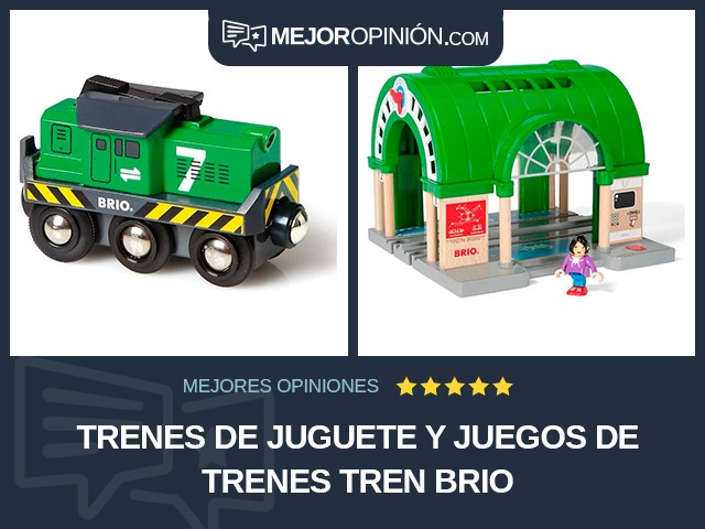 Trenes de juguete y juegos de trenes Tren BRIO