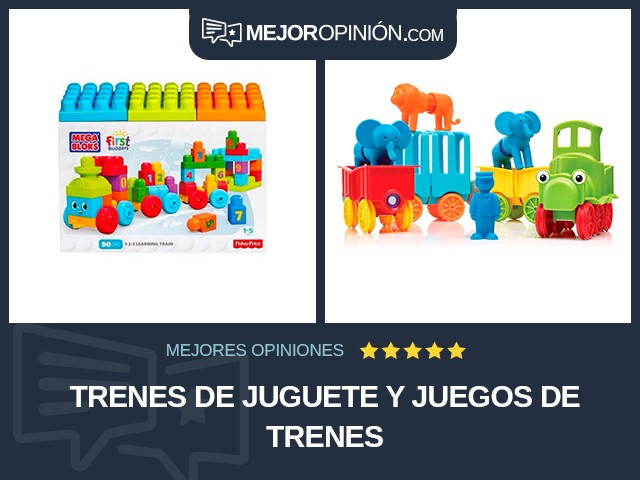 Trenes de juguete y juegos de trenes